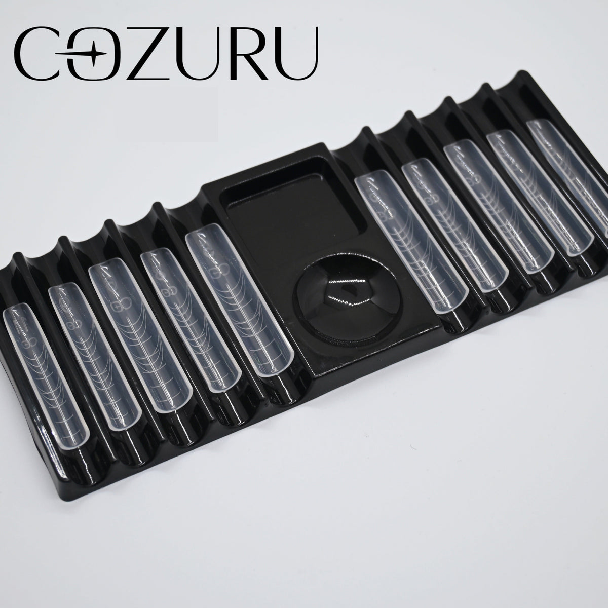 COZURU Portable Nail Tool Tray – Multifunctional Organizer for Nail Artists