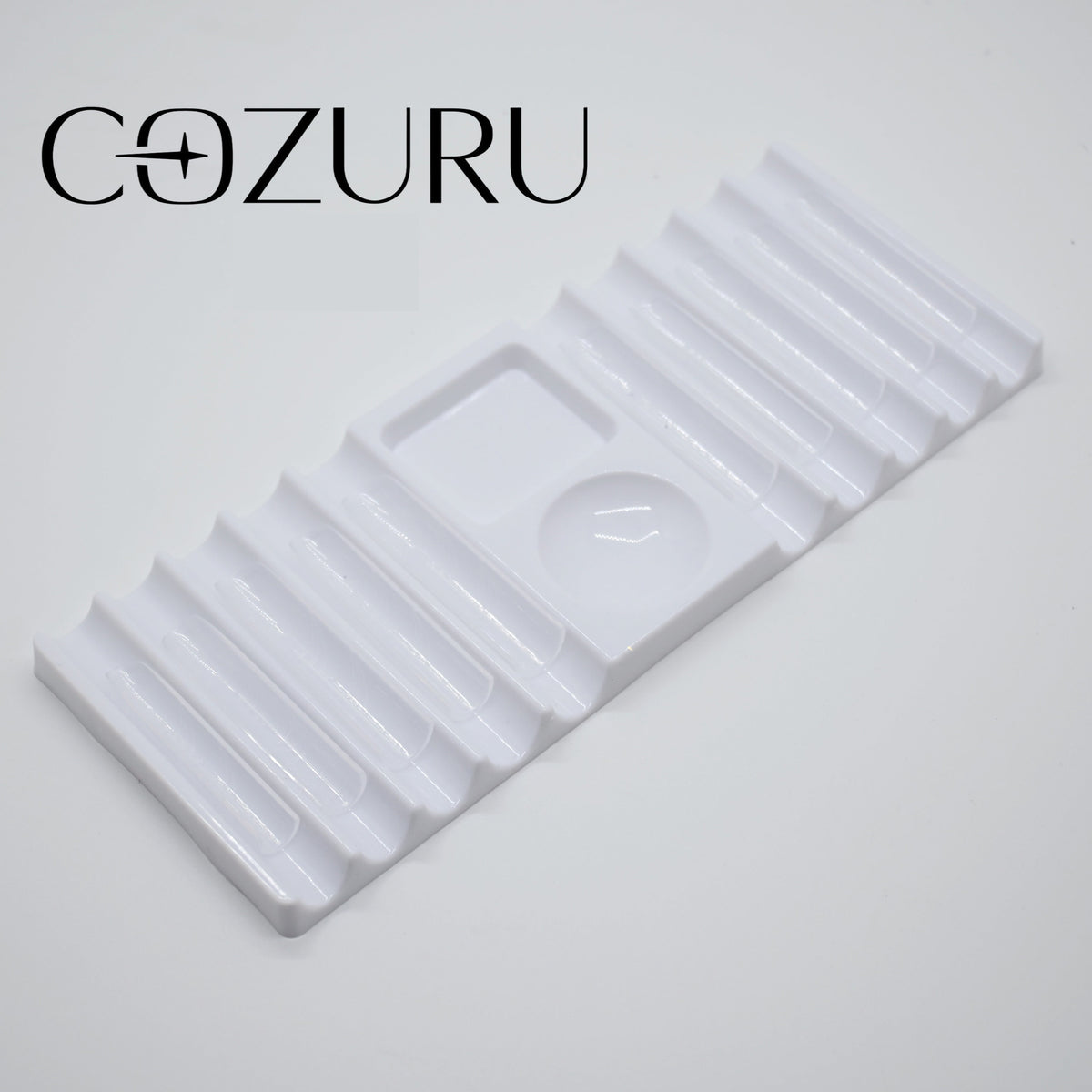 COZURU Portable Nail Tool Tray – Multifunctional Organizer for Nail Artists